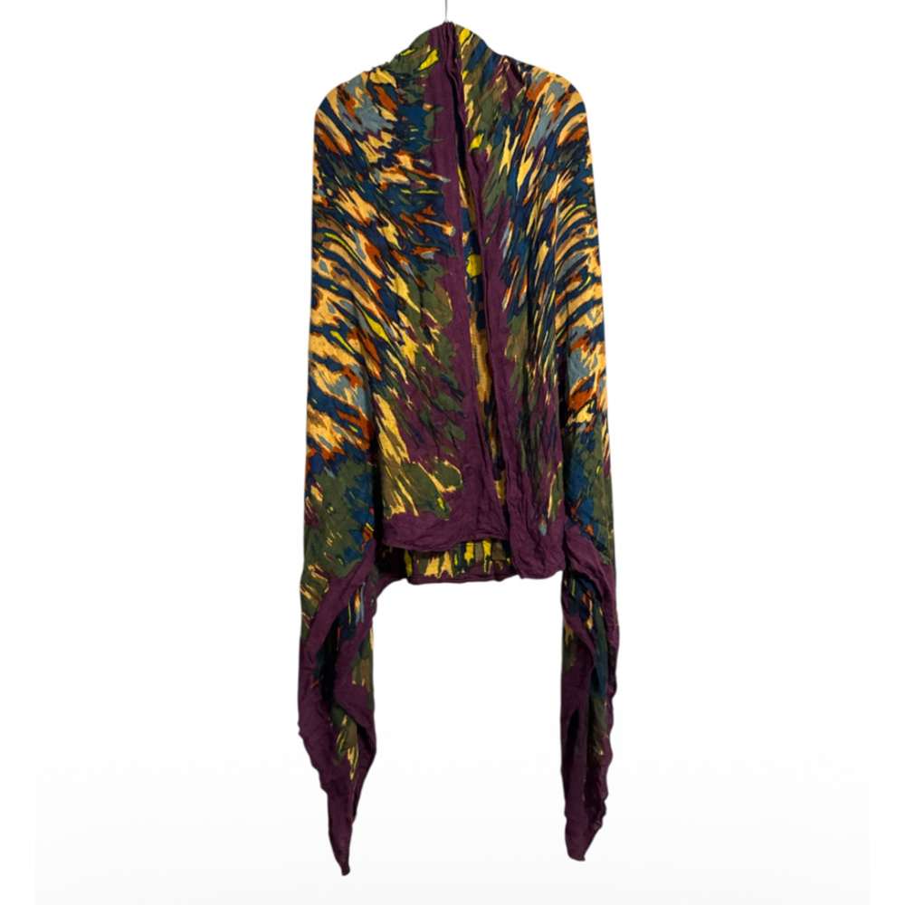 Theodora & Callum Multicolor Artsy Scarf One Size 75” 46”